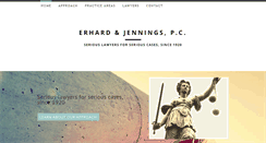Desktop Screenshot of erhardjennings.com